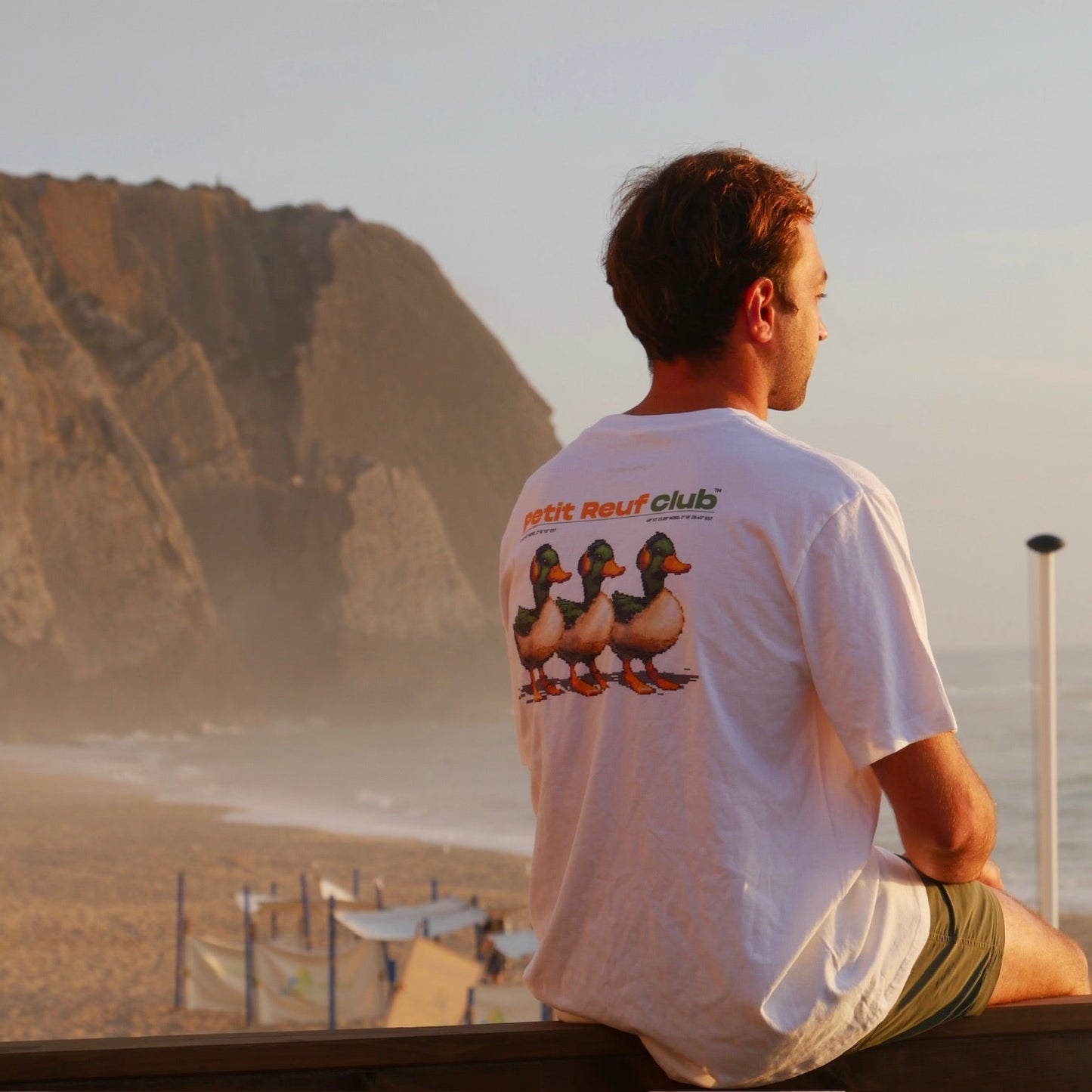 Ducks White Tee