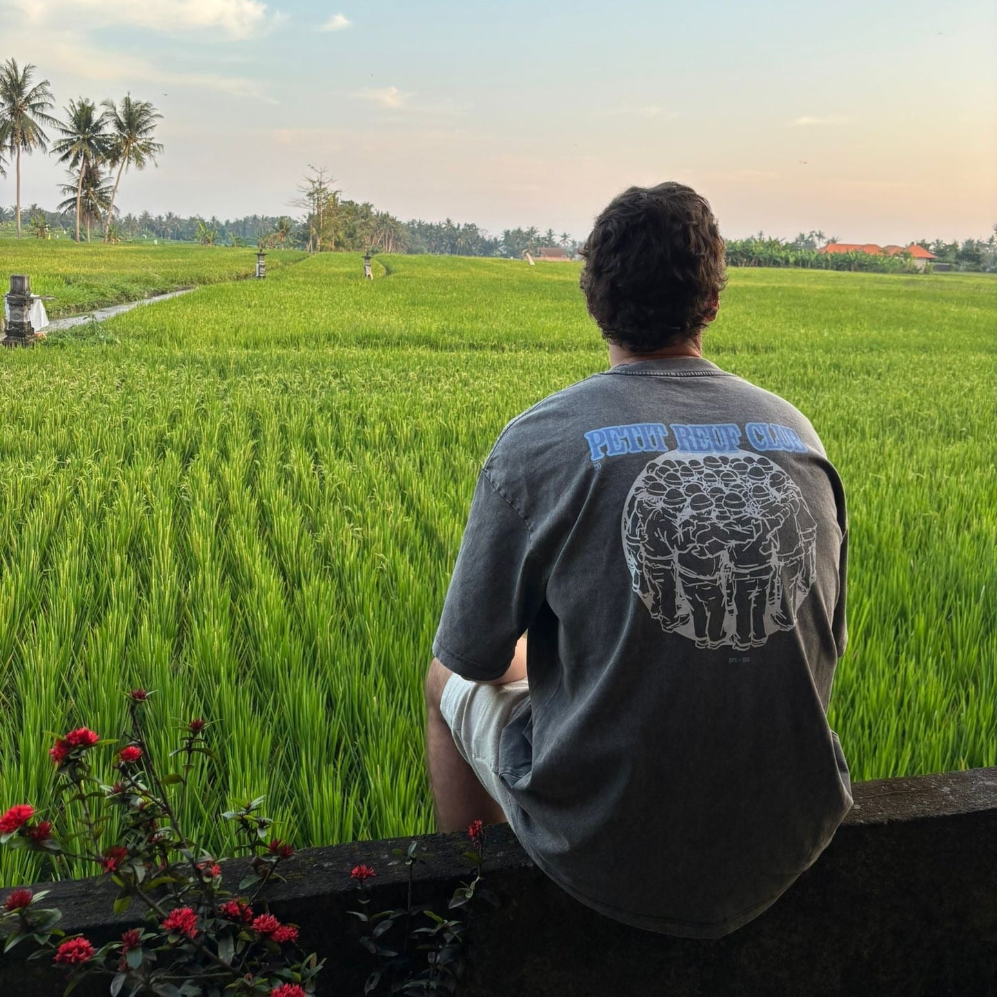 Crew Grey Tee