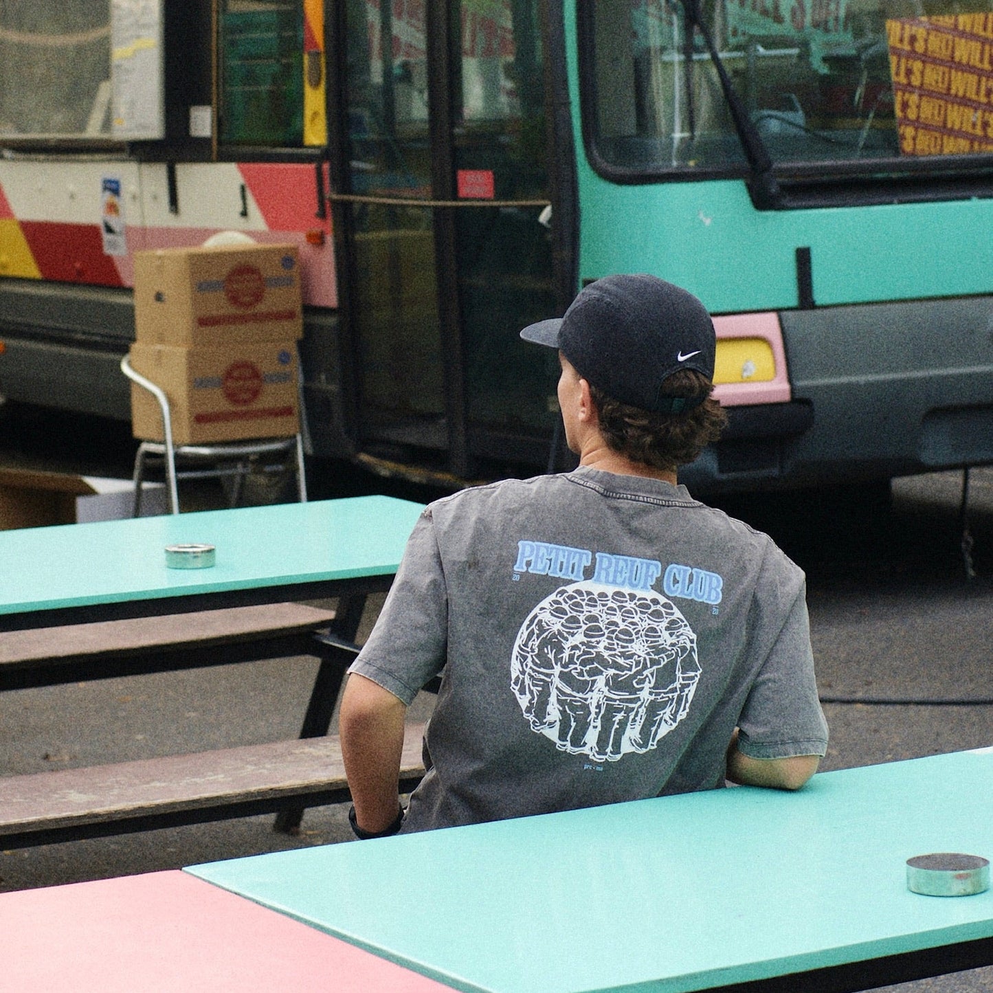 Crew Grey Tee