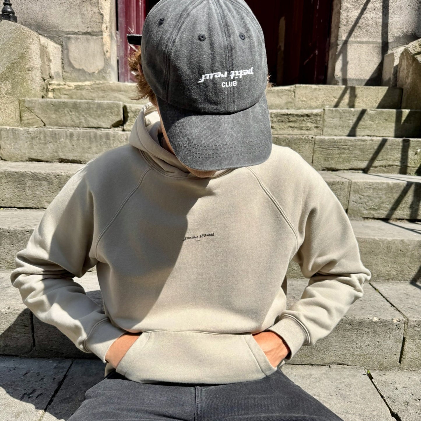 Beige Hoodie