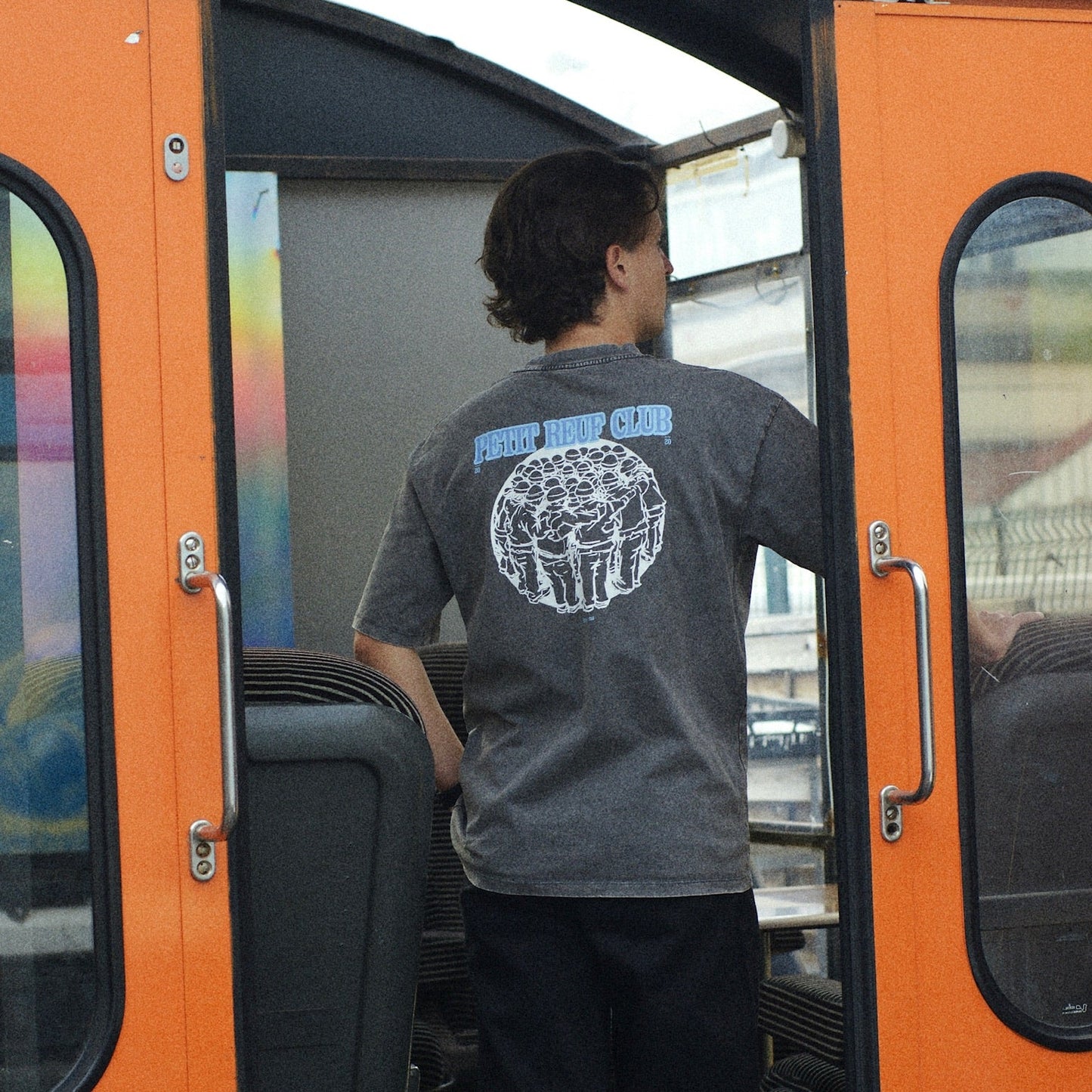 Crew Grey Tee