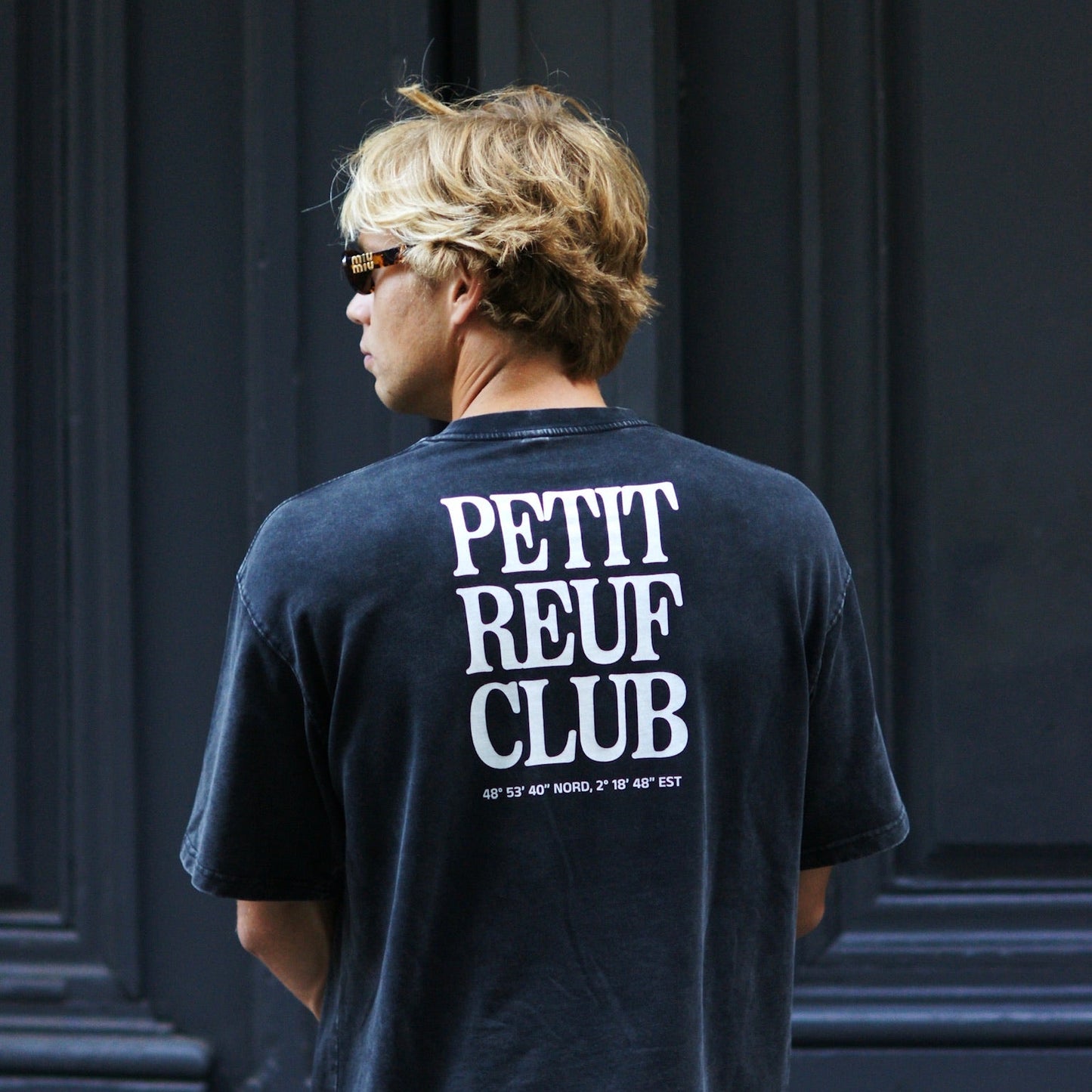 PRC Washed Black Tee