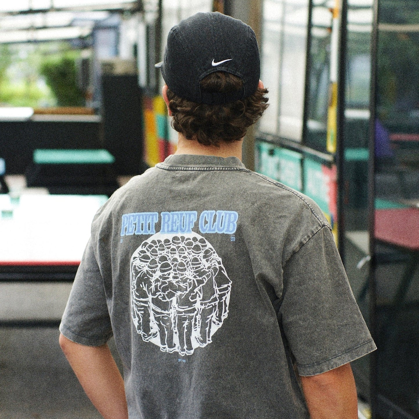 Crew Grey Tee
