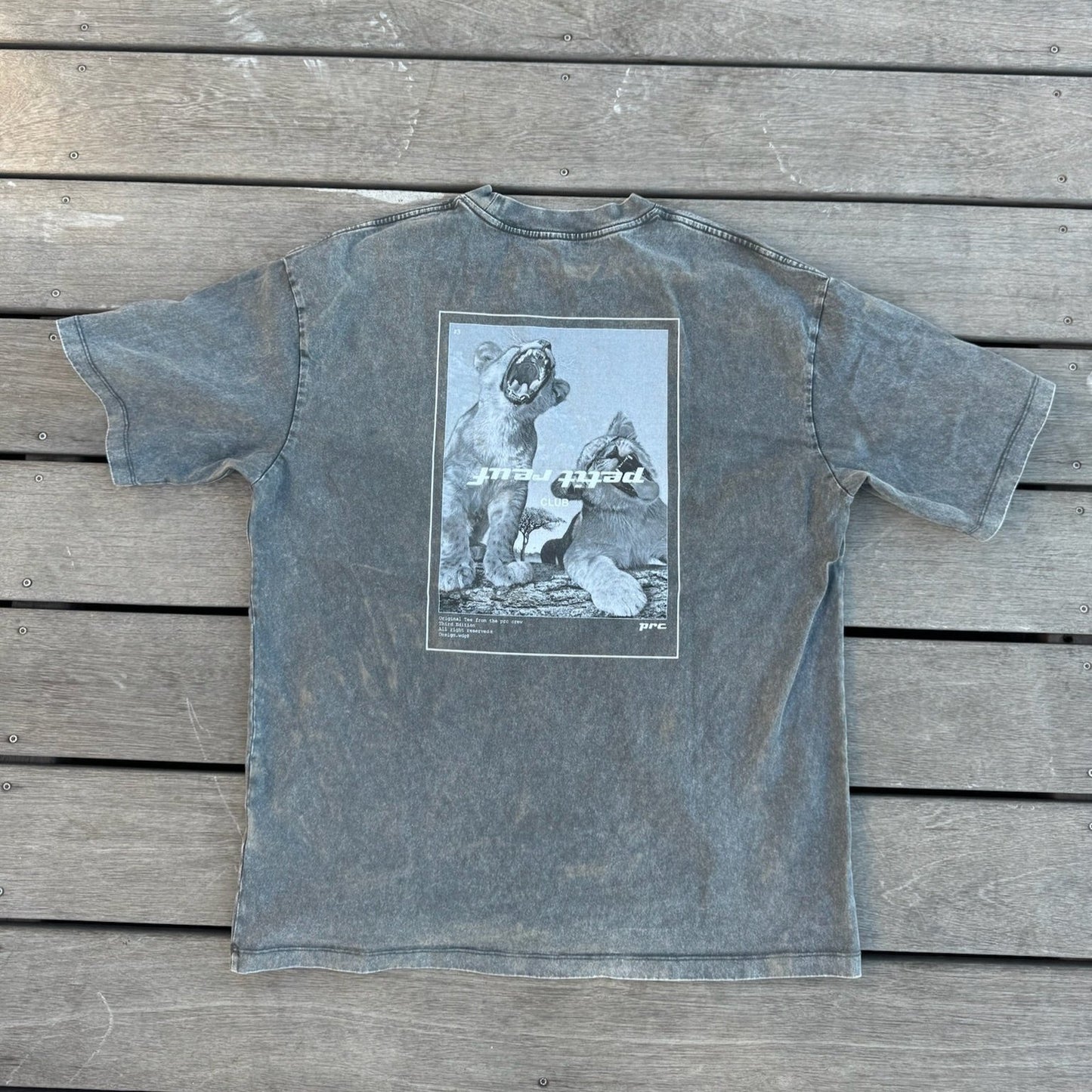 Lions Grey Tee