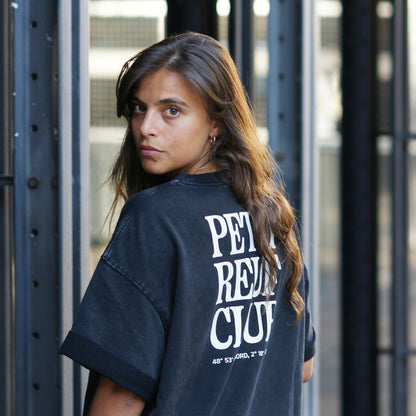 PRC Washed Black Tee
