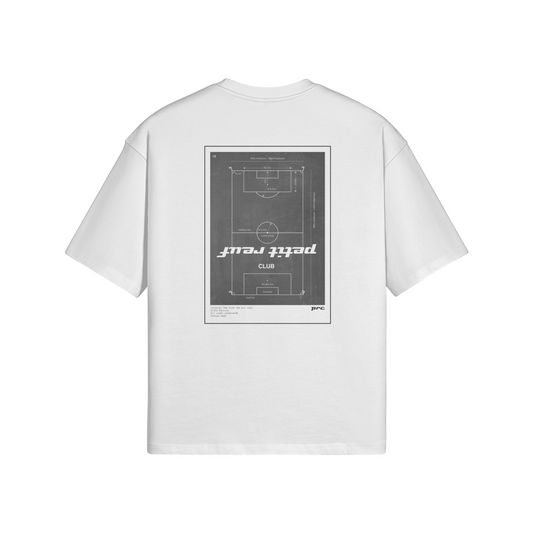 T-Shirt Le Reuf des Surfaces Blanc - Petit Reuf Club - Oversize 100% Coton