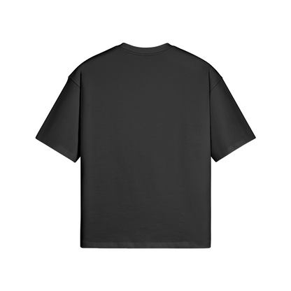 T-Shirt Noir - Petit Reuf Club - Oversize 100% Coton